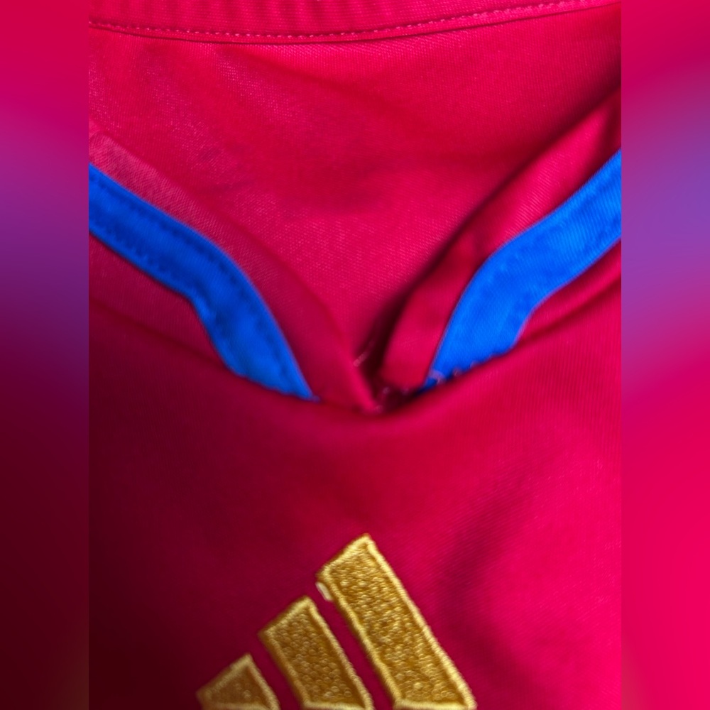 Adidas Spain 🇪🇸 Red and Yellow Soccer National Jersey Mens M - Picture 5 of 13